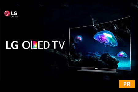 33 миллиона пикселей наполнят картинку жизнью на экране телевизора LG OLED 4K TV!
