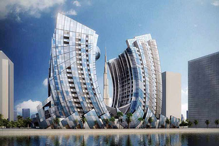 В Дубае построят небоскрёб в виде подковы