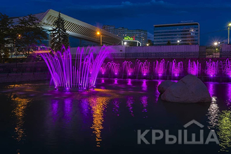 Где в Алматы построят и отремонтируют фонтаны