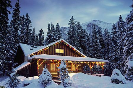 Сколько стоит снять домик в горах на Новый год