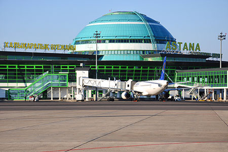 Аэропорт Астаны переименовали в Международный аэропорт Нурсултан Назарбаев