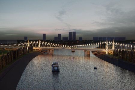 Опубликованы эскизы нового моста в Нур-Султане
