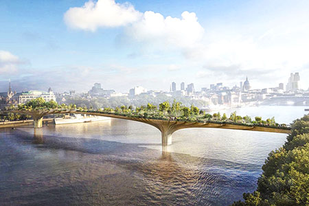 В Лондоне появится мост-сад примерно за&nbsp;$226&nbsp;млн