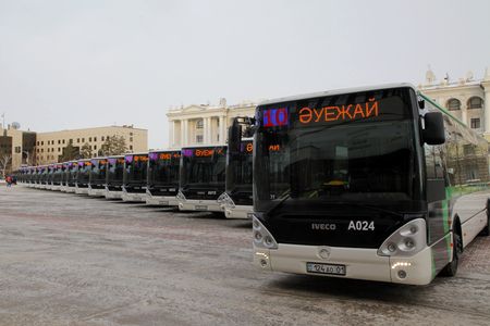 В столице появились автобусы с кондиционерами и Wi-Fi