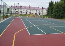 В селах Павлодарской области строят спортплощадки