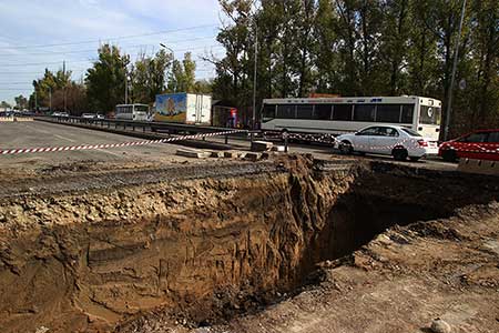 На Северном кольце в Алматы начали строить подземку
