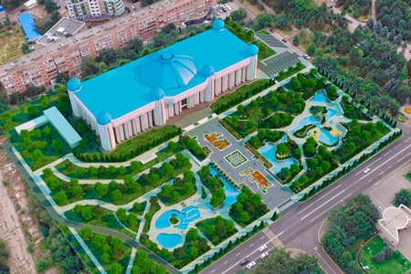 Как будут выглядеть скверы возле главных музеев Алматы