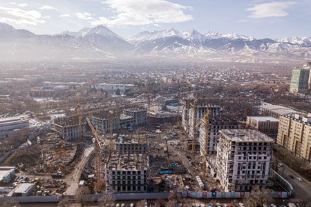 В&nbsp;Бостандыкском районе запретят строить здания выше девяти этажей