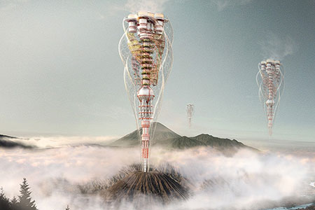 Названы лучшие проекты небоскрёбов будущего