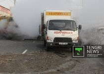 В Алматы ликвидировали крупную аварию на теплотрассе